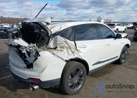 2021 Acura Rdx A-Spec Package z USA, uszkodzony, nr VIN 5J8TC2H68ML025257